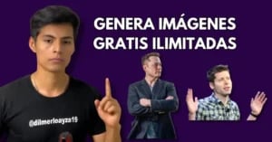 Interfaz de una herramienta en línea para crear imágenes ilimitadas de forma gratuita y sin restricciones.