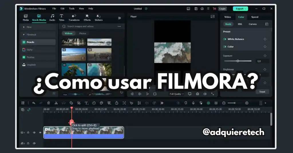 Guía paso a paso sobre cómo usar Filmora para crear videos de alta calidad para YouTube, perfecta para principiantes y creadores de contenido.