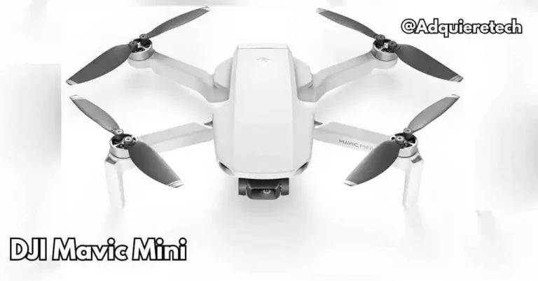 DJI Mavic Mini, drone compacto con cámara 2.7K y GPS integrado para grabaciones aéreas de alta calidad.