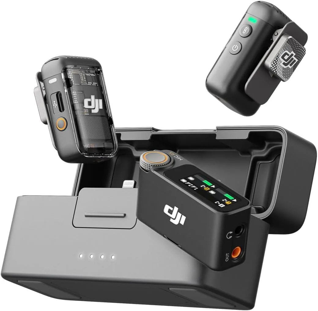 DJI MIC 2 Micrófono Inalámbrico Ideal para Creadores 2 DJI Mic 2