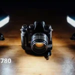 Imagen de la Nikon D780, cámara réflex profesional de 24.5 megapíxeles con diseño robusto y versátil