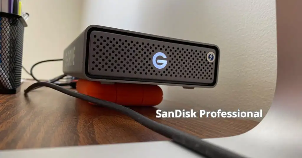 SanDisk Professional G-DRIVE, disco duro externo de alta capacidad para profesionales.