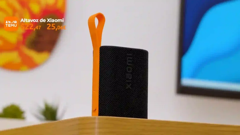 10 Gadgets de TEMU que No Puedes Perderte 3 Altavoz Xiaomi Sound Pocket, el compañero ideal para disfrutar música en cualquier lugar.