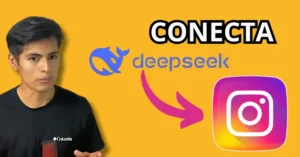 Interfaz de DeepSeek mostrando la configuración para automatizar respuestas directas en Instagram.