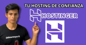 Interfaz de Hostinger Perú mostrando sus planes de hosting y características destacadas para 2025.