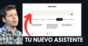 Interfaz de Operator mostrando cómo ChatGPT gestiona y optimiza campañas de Facebook Ads de manera automatizada.