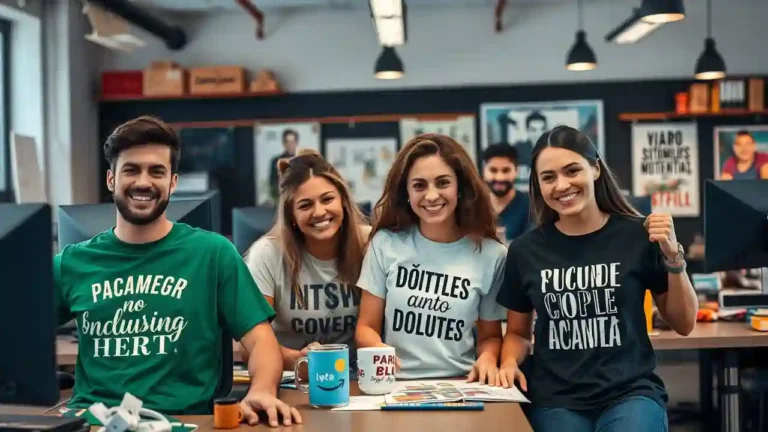 Captura de pantalla que muestra la integración entre Printify y Amazon, con productos personalizados listos para la venta en un marketplace online.