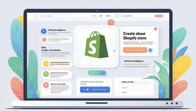 Tienda en línea creada con Shopify utilizando herramientas de inteligencia artificial para diseño y automatización.