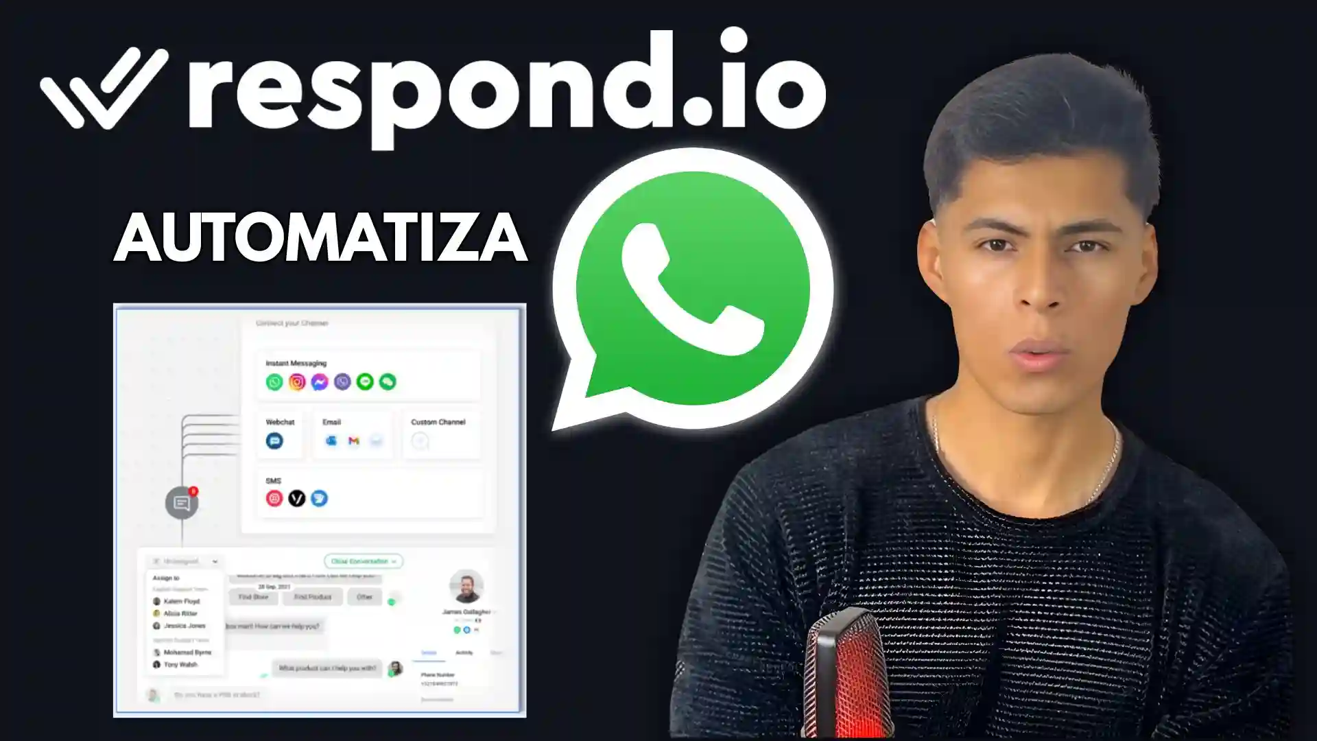 Automatiza WhatsApp con Respond.io y Chatbot IA 6 Automatiza WhatsApp con Respond.io y chatbot de inteligencia artificial